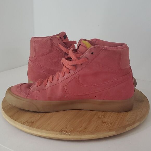 Nike Blazer Mid 77 Suede Light Redwood Gum Hi Top Sneakers Men's Size 8 - Picture 6 of 9
